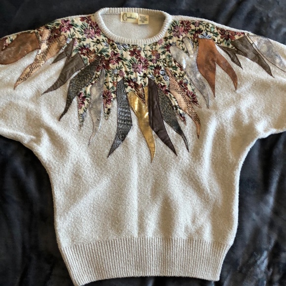 Vintage Dolman Sleeves Carducci Knit Sweater - Picture 3 of 15